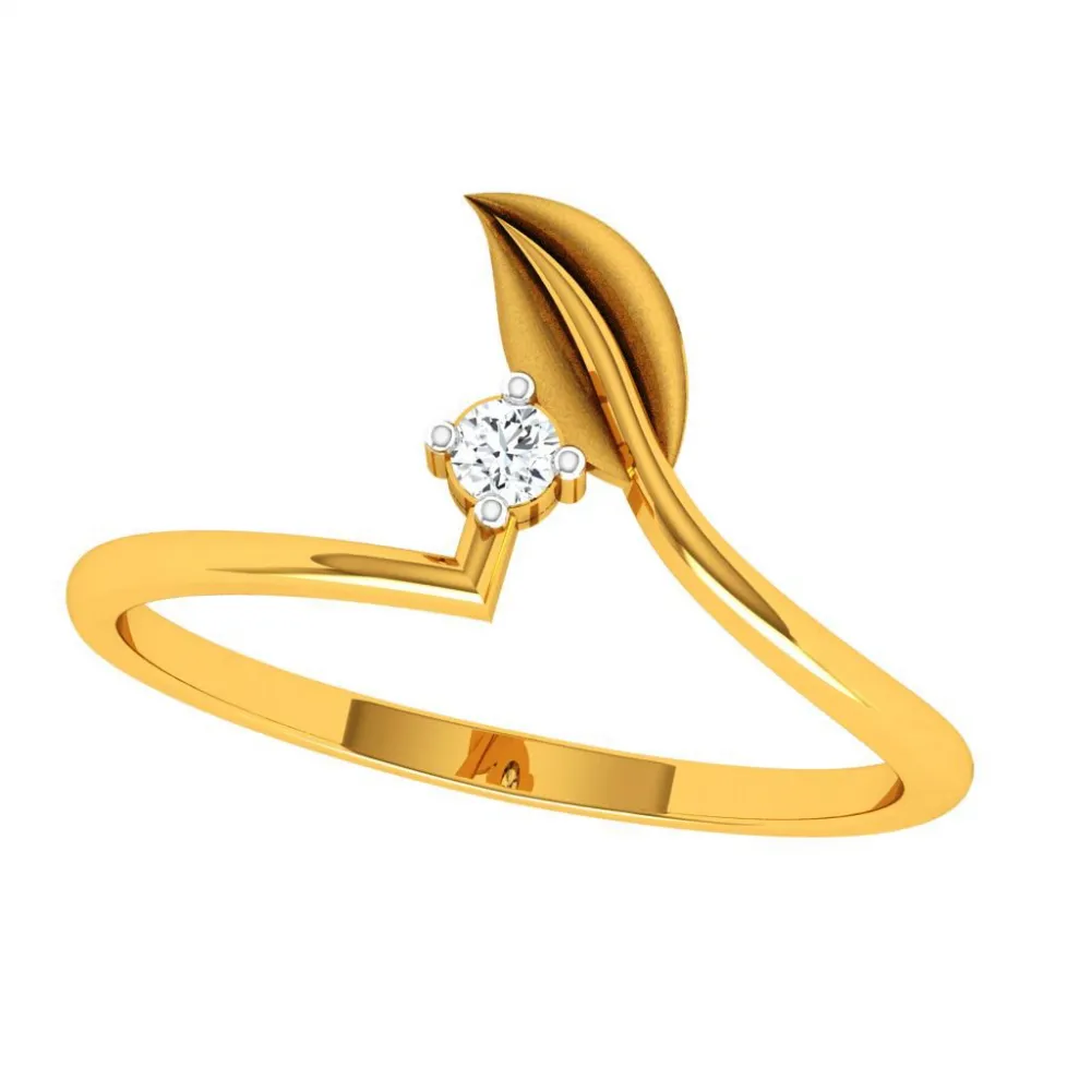 14KT (585) Yellow Gold Ring For Woman
