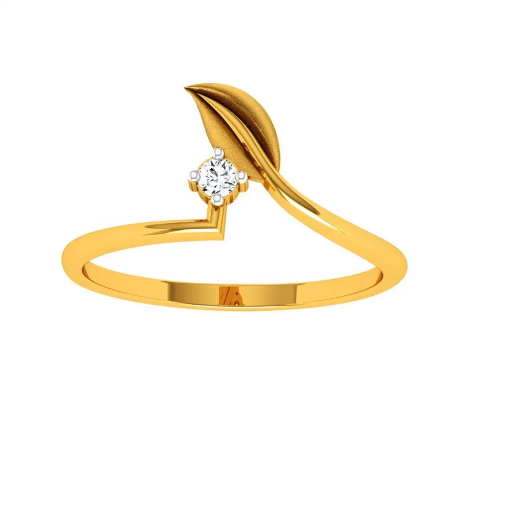 14KT (585) Yellow Gold Ring For Woman