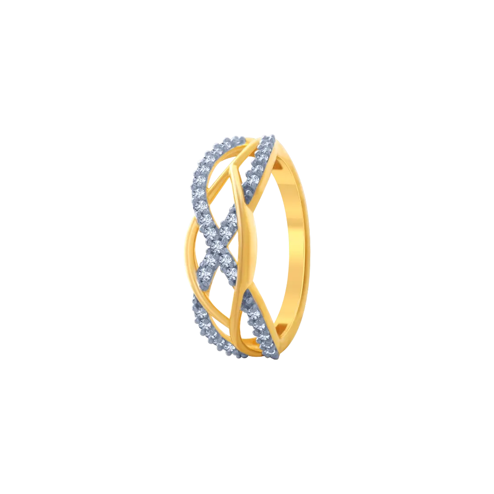 14KT (585) Yellow Gold Ring For Women
