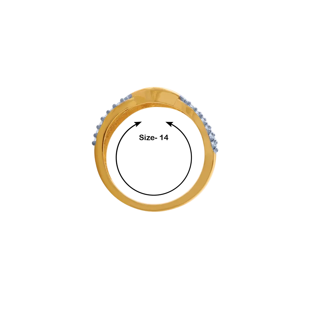 14KT (585) Yellow Gold Ring For Women