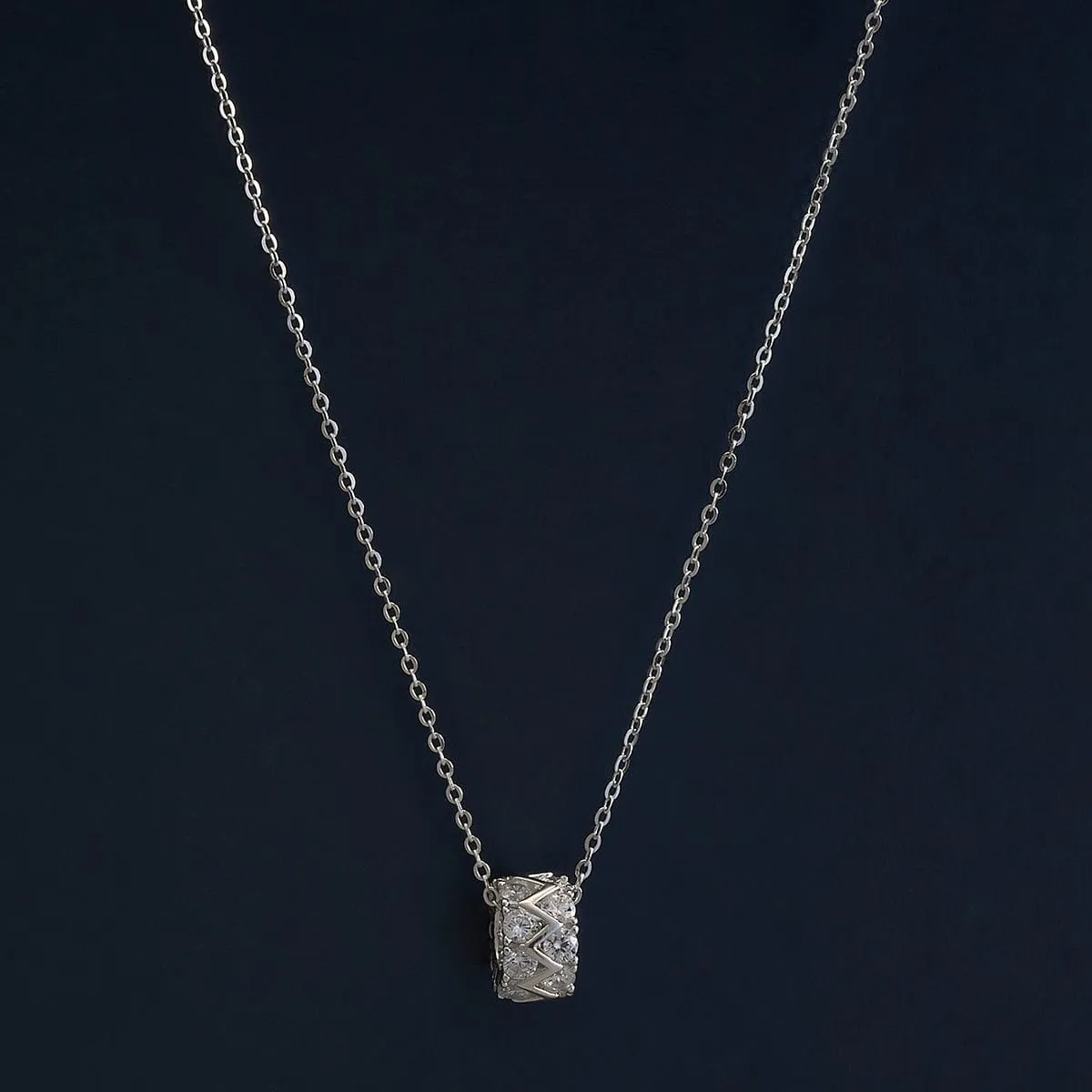 92.5 Silver Pendant with Chain  183158