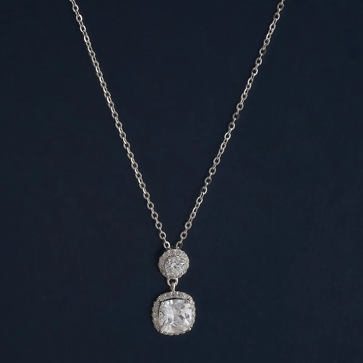 92.5 Silver Pendant with Chain 183165
