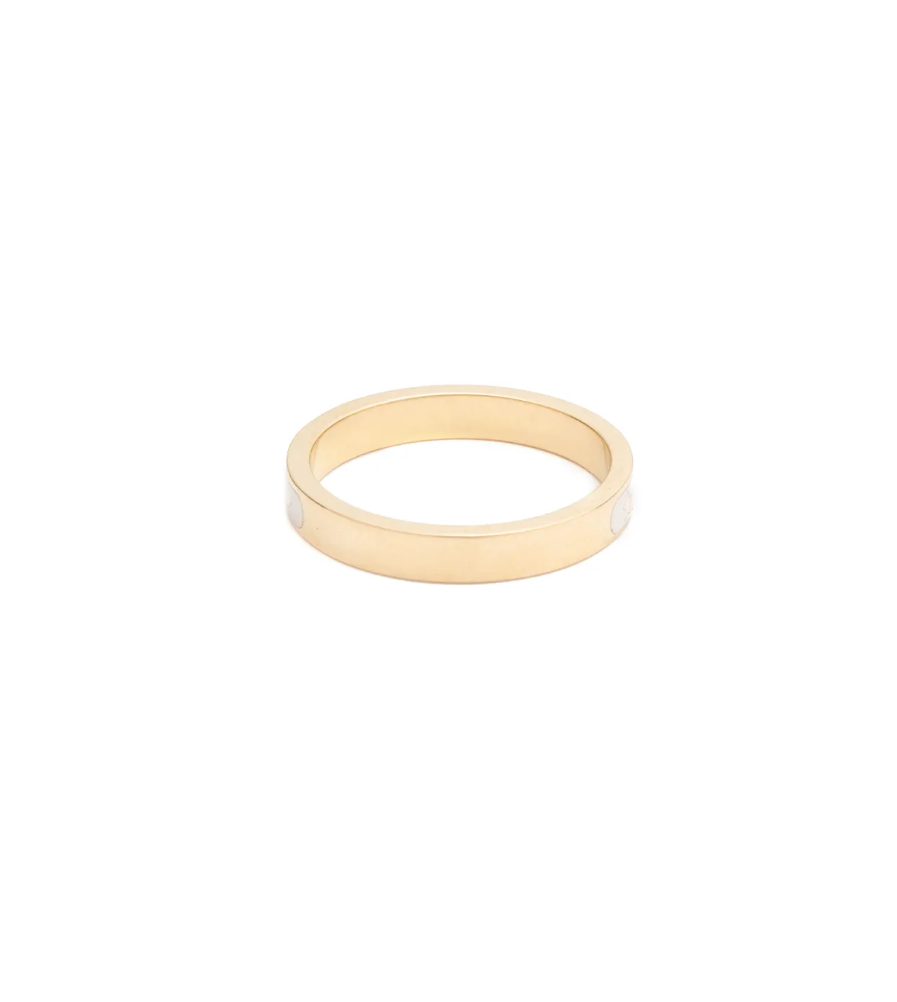 Amate - Love : Thin Champleve Enamel Band