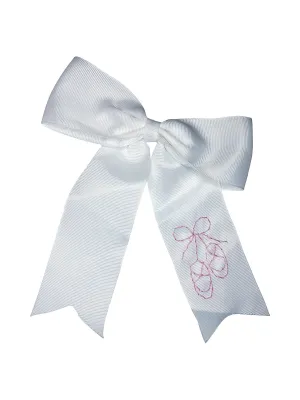 Ballet White Bow