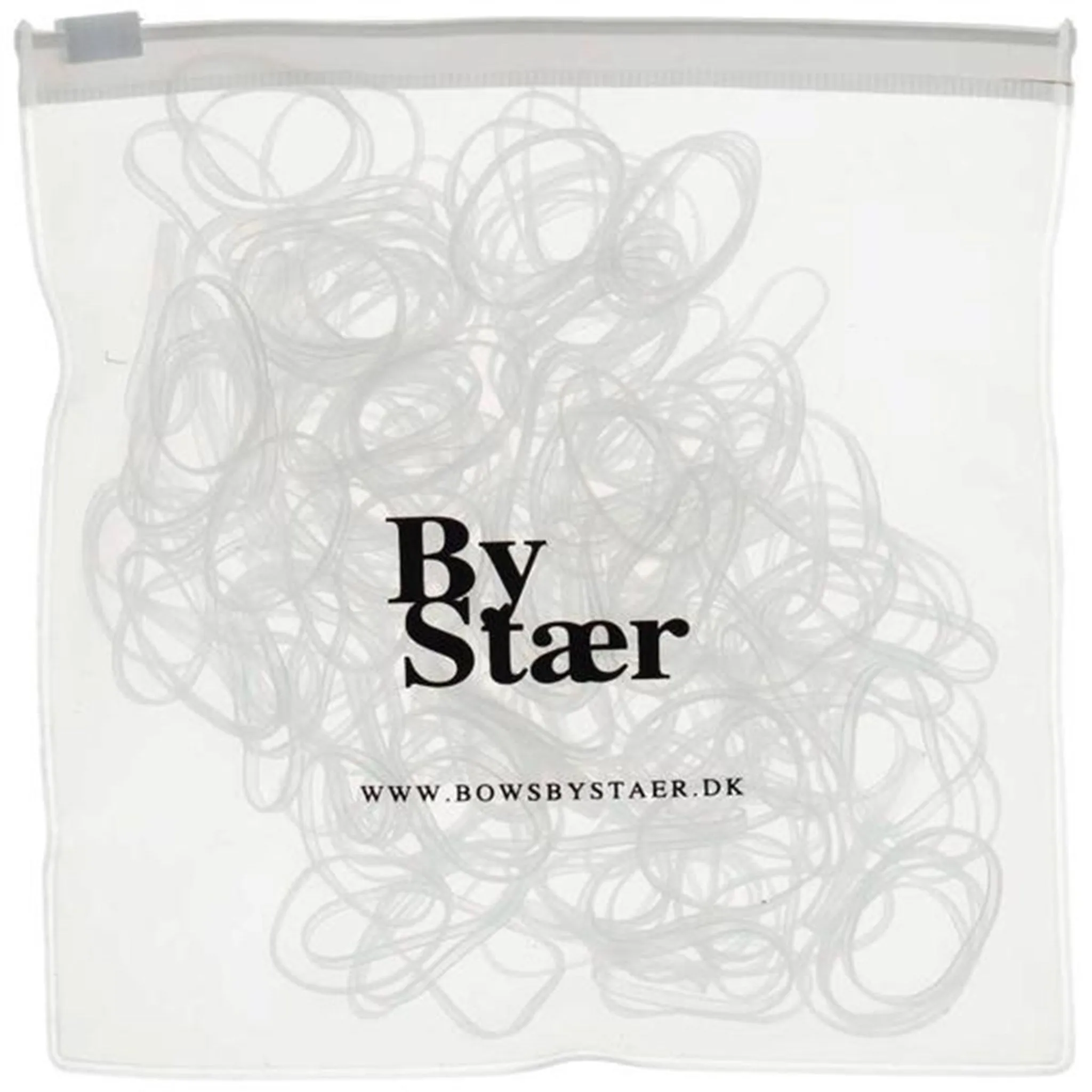 Bow's by St?r Silicone Hair Elastics Clear