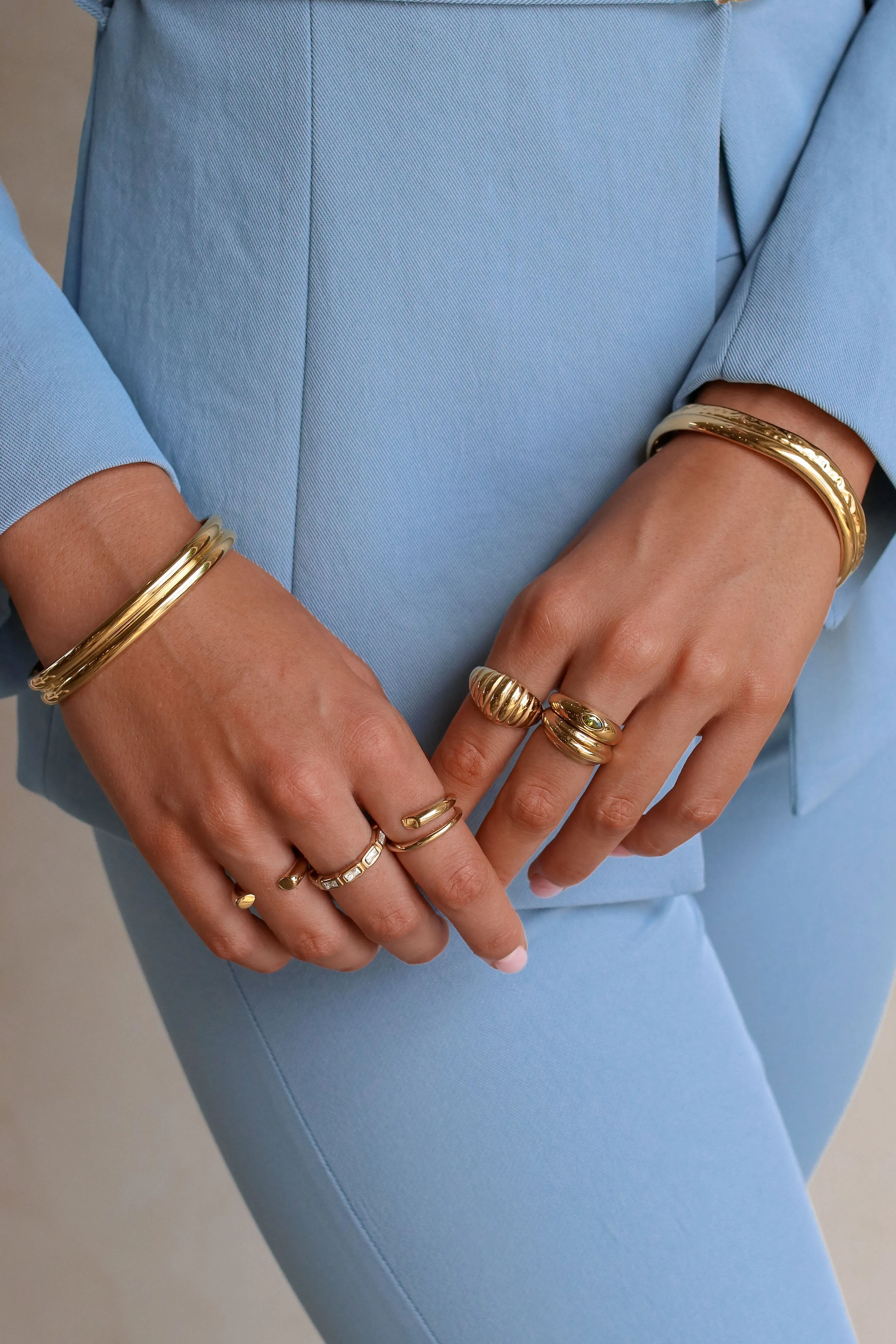Daisy - Stainless Steel Ring