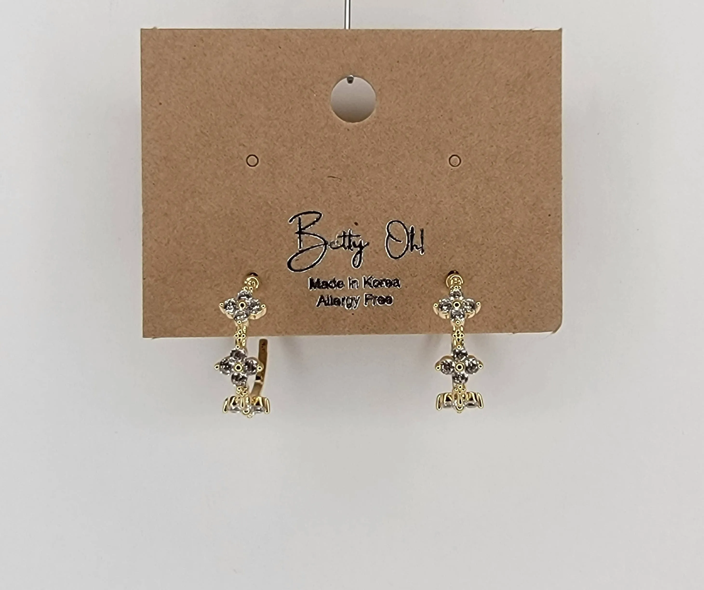 Deco Hoop Earrings