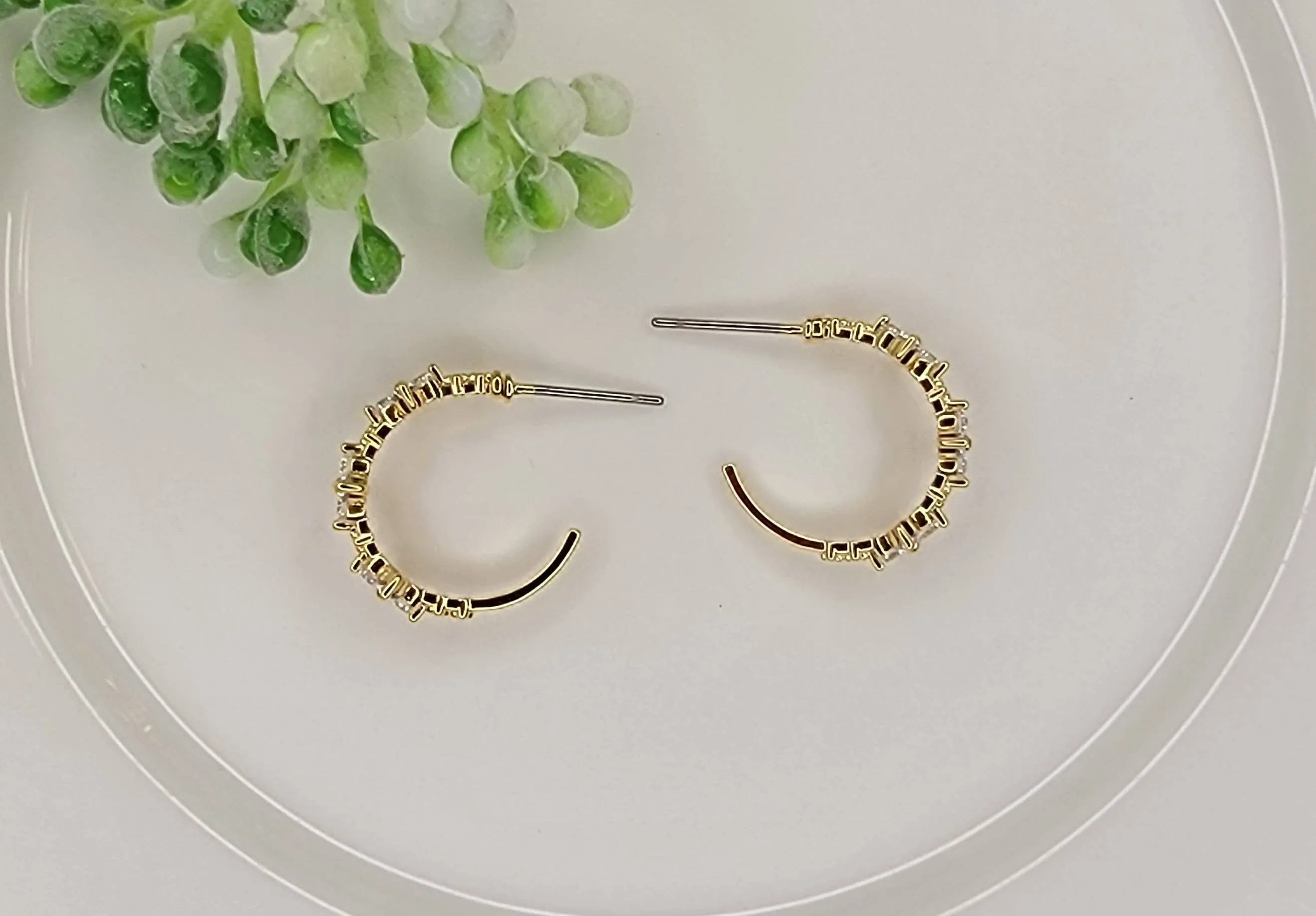 Deco Hoop Earrings