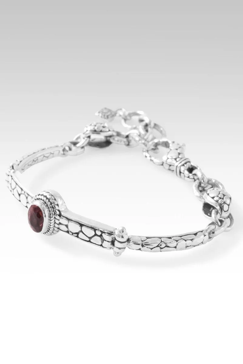 Divine Purpose Bracelet? in Malaia Garnet