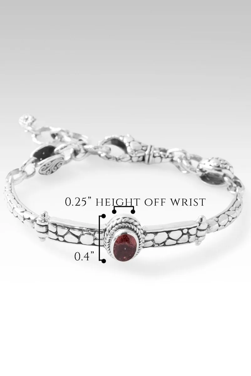 Divine Purpose Bracelet? in Malaia Garnet