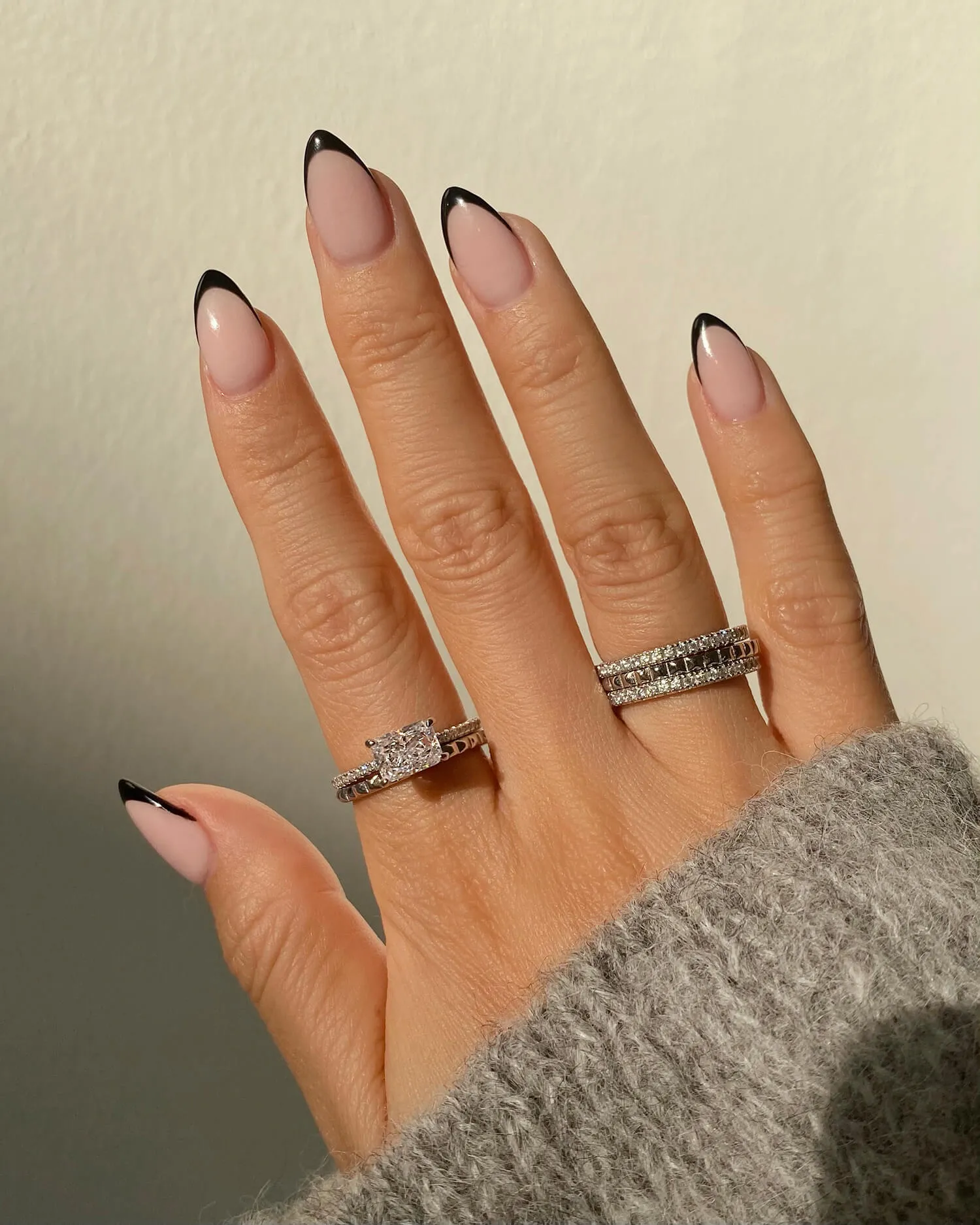 East West Radiant Pav Ring