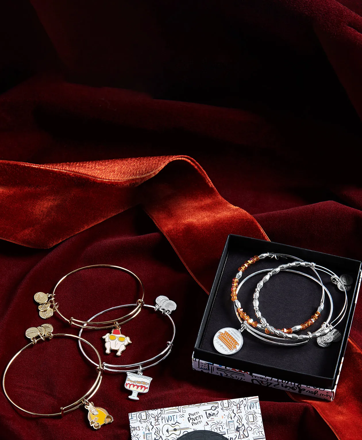 FRIENDS? Thanksgiving Turkey Charm Bangle
