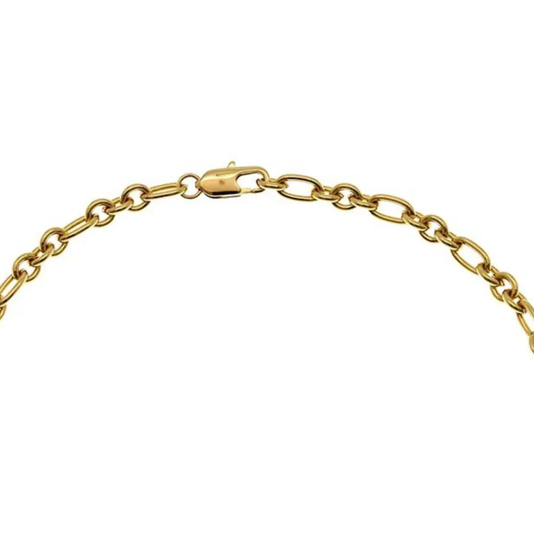 Goldbug Collection Oval & Round Heavy Chain Necklace