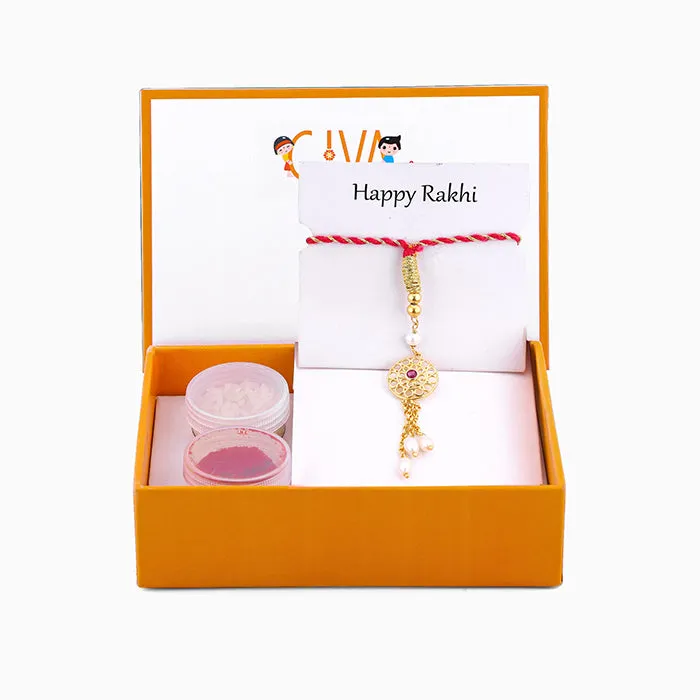 Golden Regal Lumba Rakhi