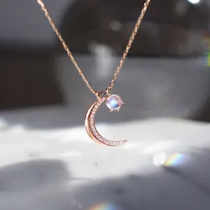 [GOT7 BAMBAM] MOONSTONE DIANA Necklace
