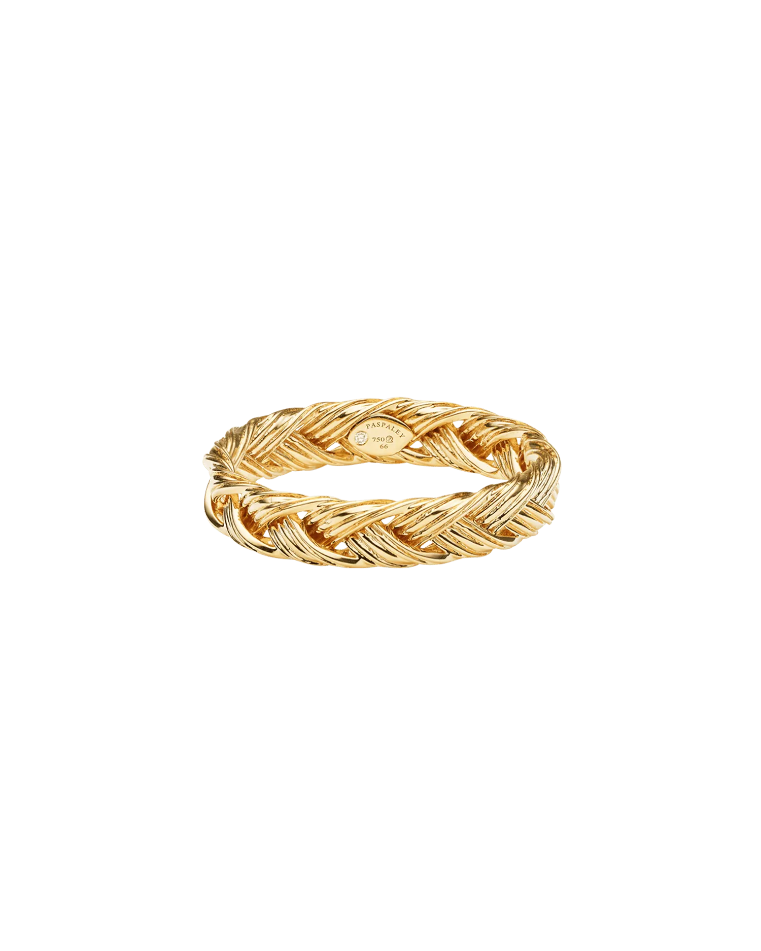 Grande Pandanus Weave Ring | Yellow Gold