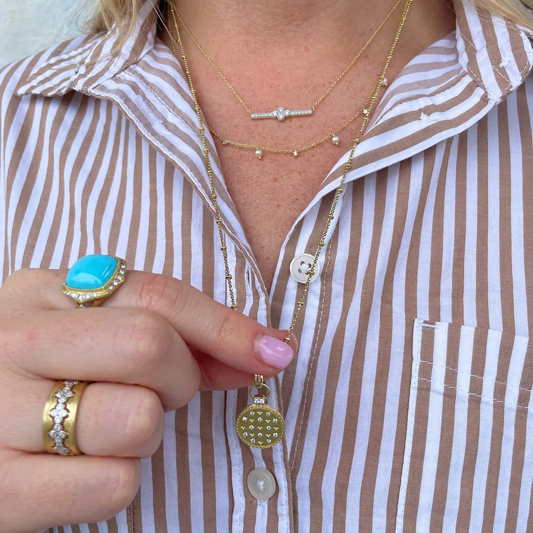 Jude Frances Provence Bar Necklace