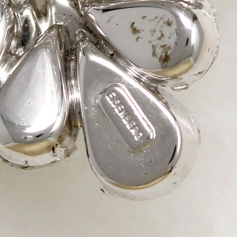 Juicy Pear-Cut Crystals in Dazzling Eisenberg Brooch