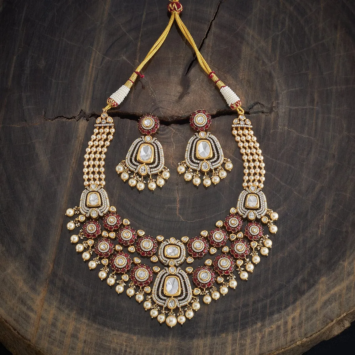 Kundan Necklace 178329