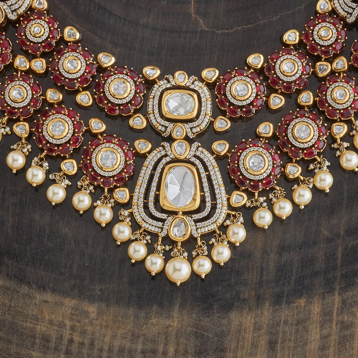 Kundan Necklace 178329