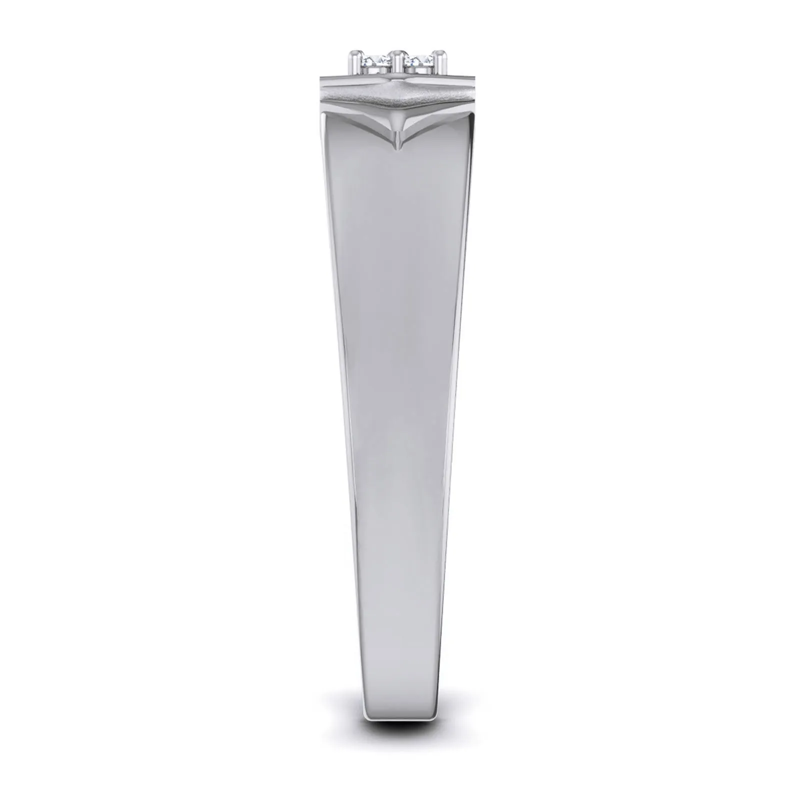 Lab Diamond Men's 14K Gold Ring