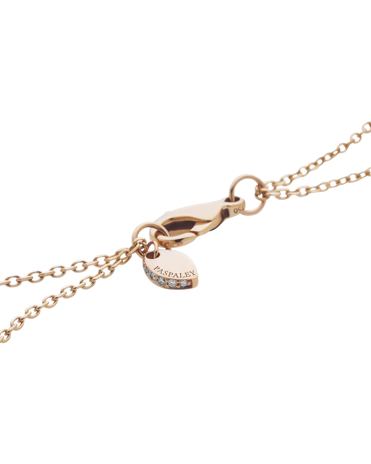 Lavalier Pearl Necklace | 15mm Circle Pearl and Rose Gold