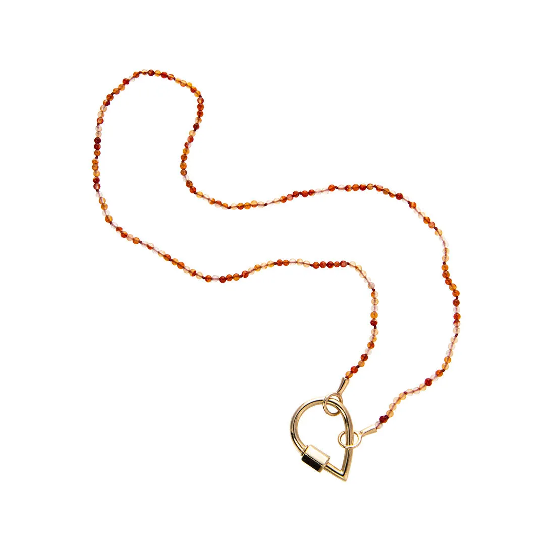 Marla Aaron Orange Agate Itty Bitty Strand 16??