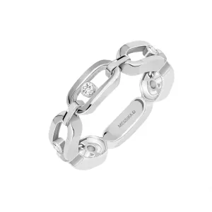 Messika Move Uno Multi 18ct White Gold Diamond Ring