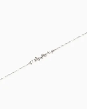 Mini Cherrie Bracelet | Silver