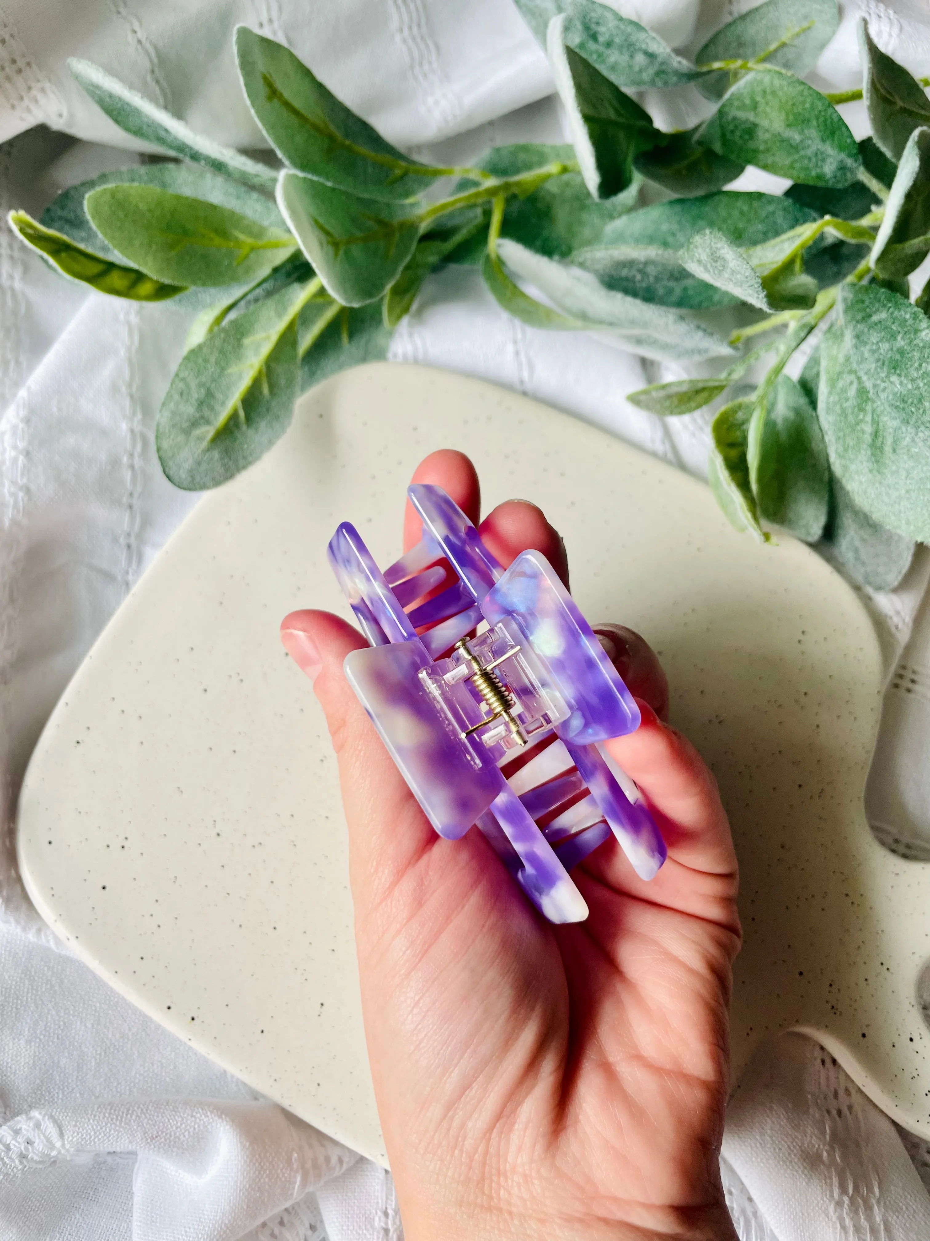 NEW Acetate Claw Clips