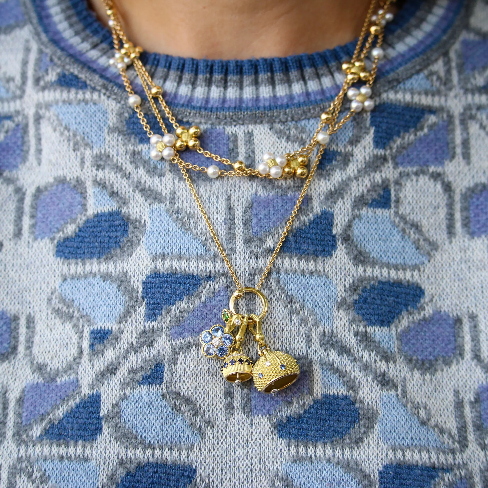Paul Morelli Pearl Sequence Necklace