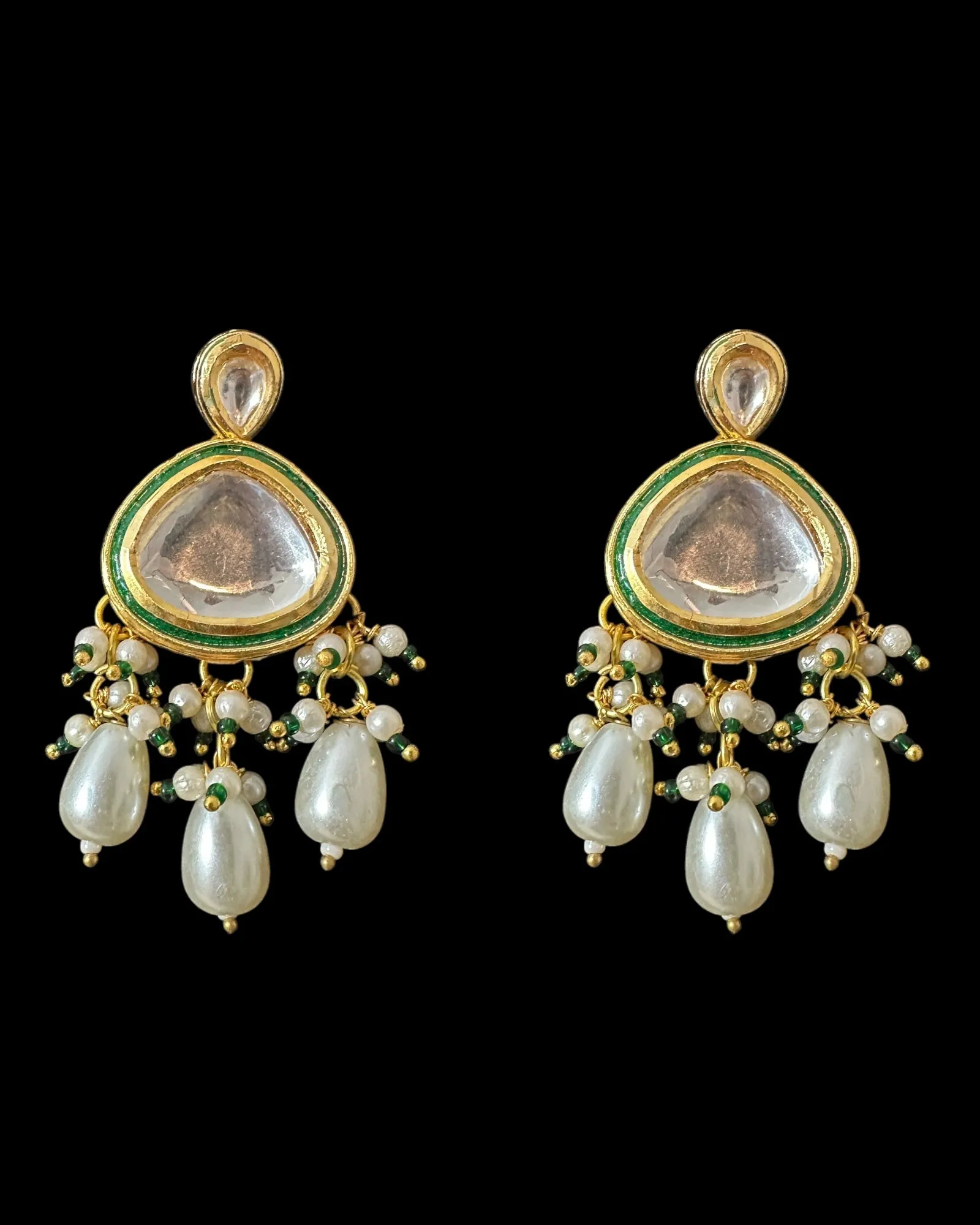 PS550 High quality kundan and pearl pendant set ( READY TO SHIP )