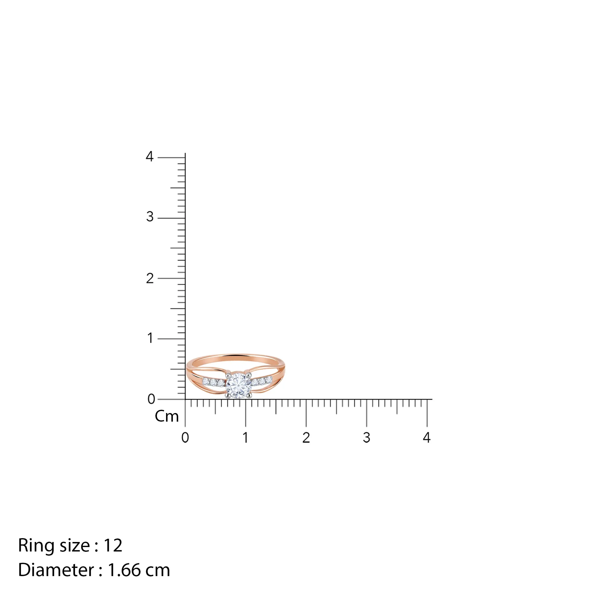 Rose Gold Empyrean Solitaire Diamond Ring