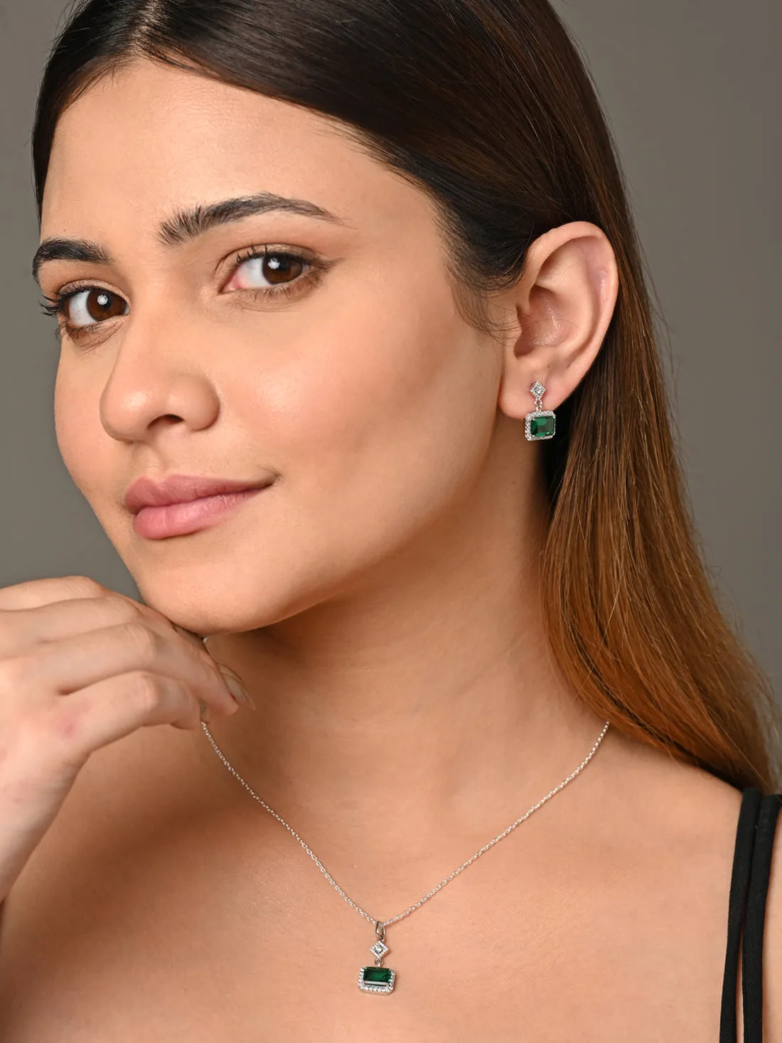 Silver Bianca Jewellery Set
