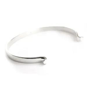 Silver Swap Top Bangle Bracelet