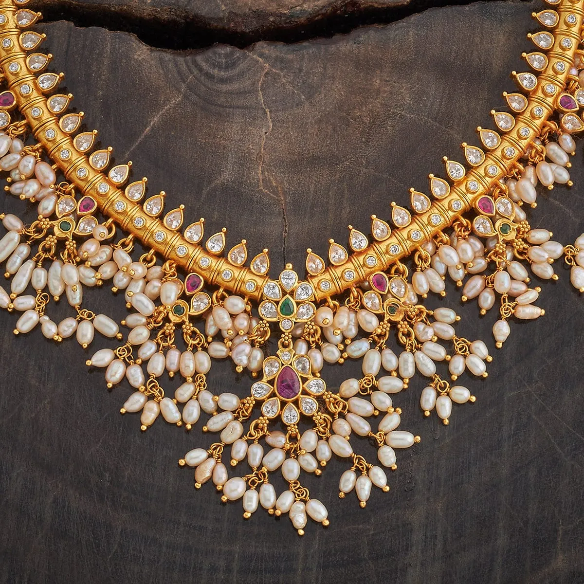 Silver Temple Necklace 140938