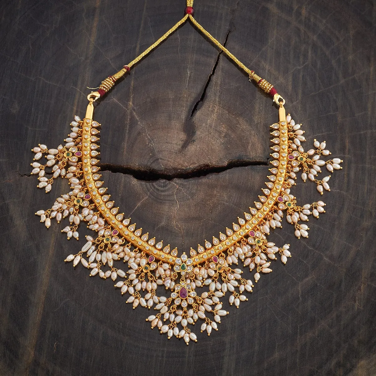 Silver Temple Necklace 140938