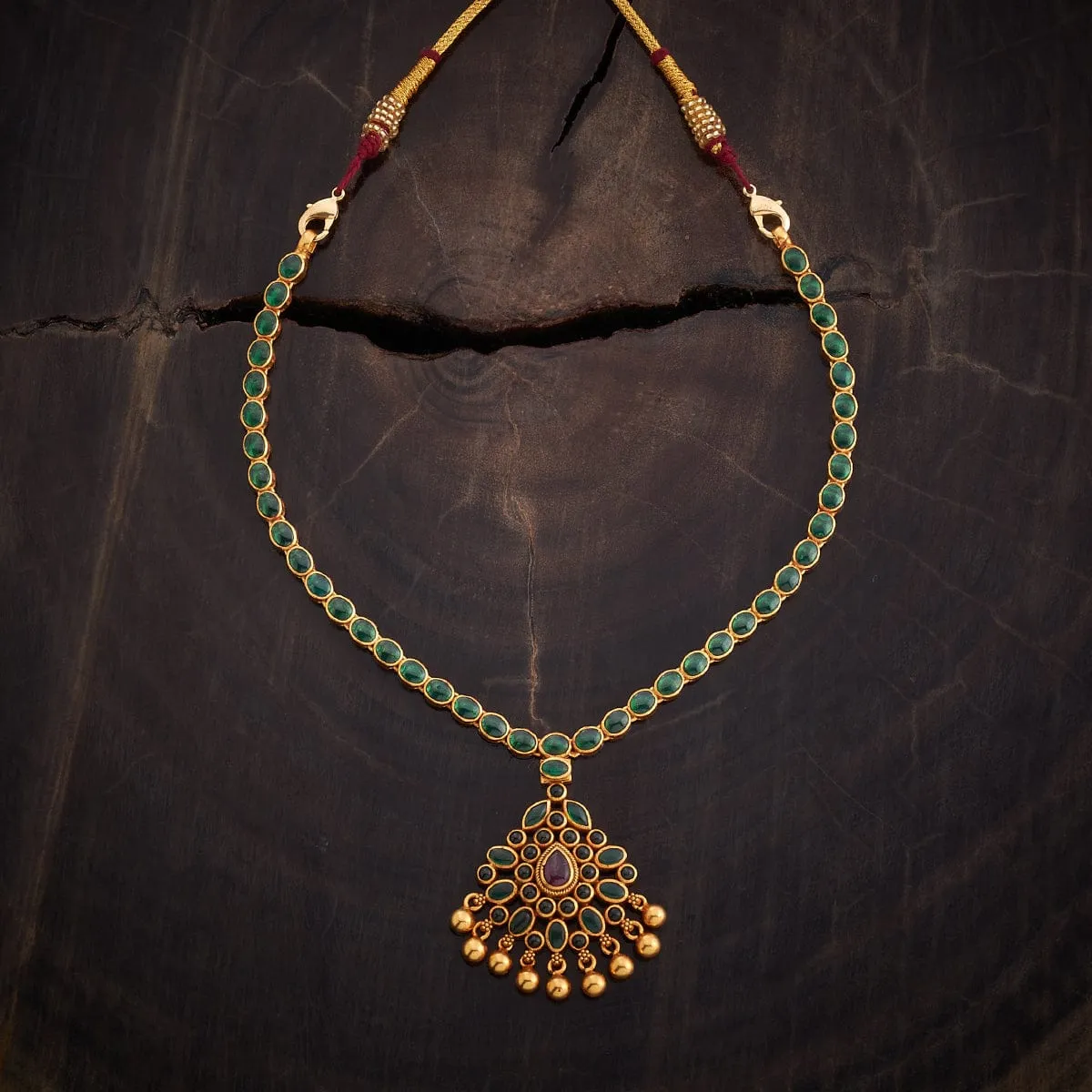 Silver Temple Necklace 161973