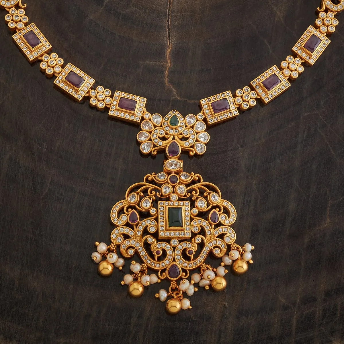 Silver Temple Necklace 173351