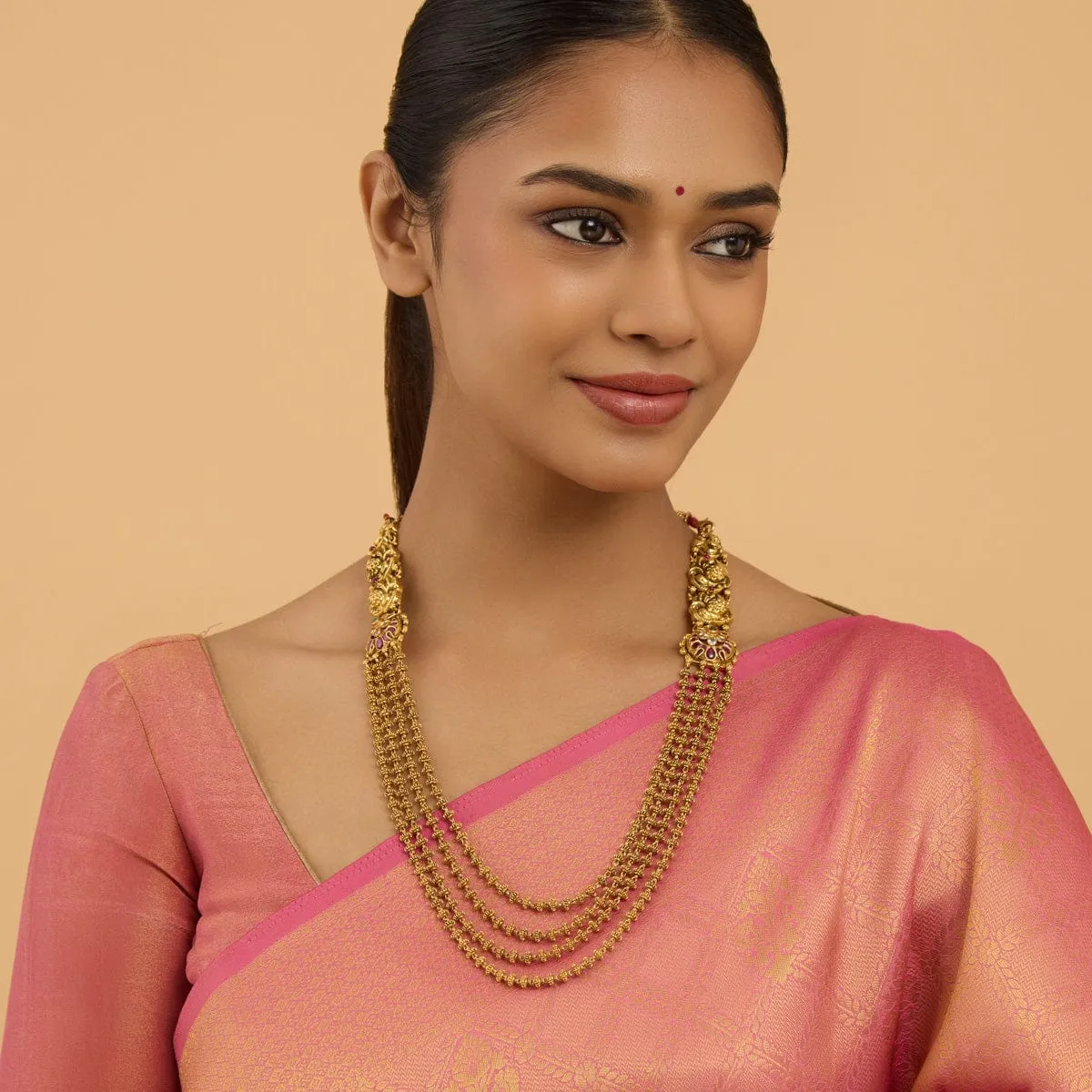 Silver Temple Necklace 177214