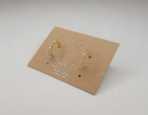 Sparkle Mini Hoop Earrings