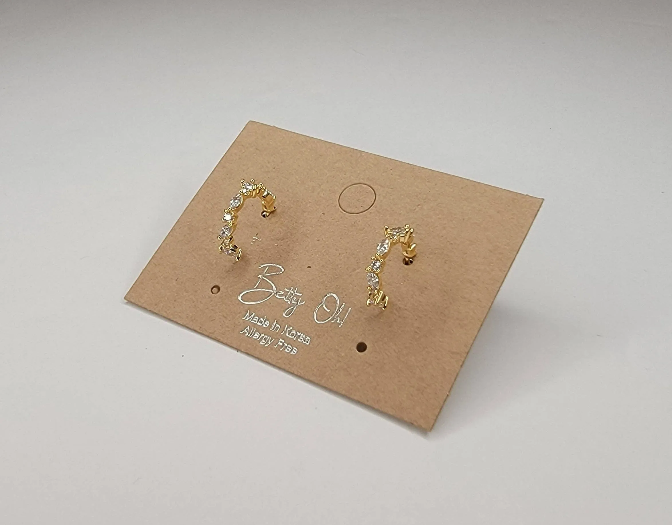 Sparkle Mini Hoop Earrings