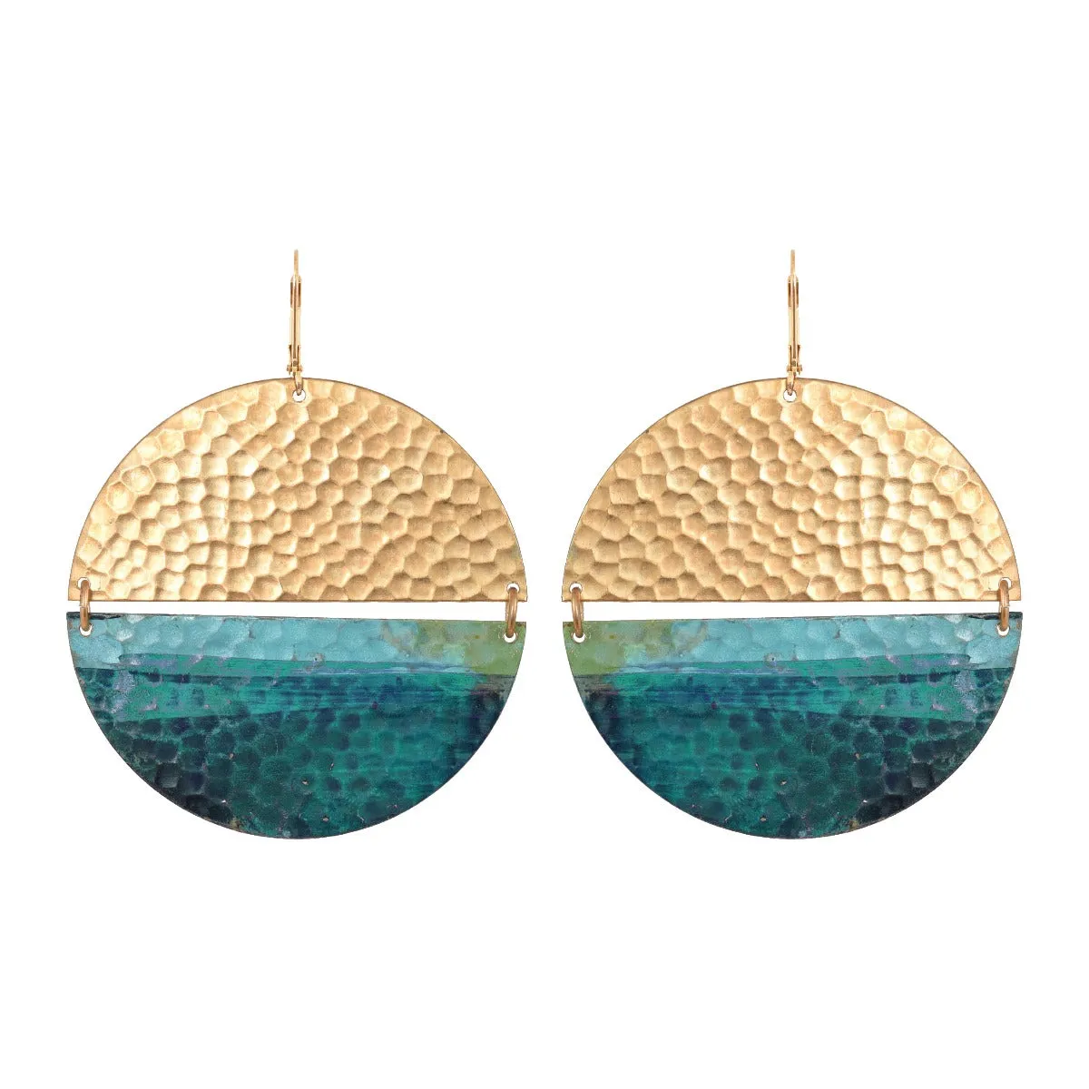Teal Issoria Earrings