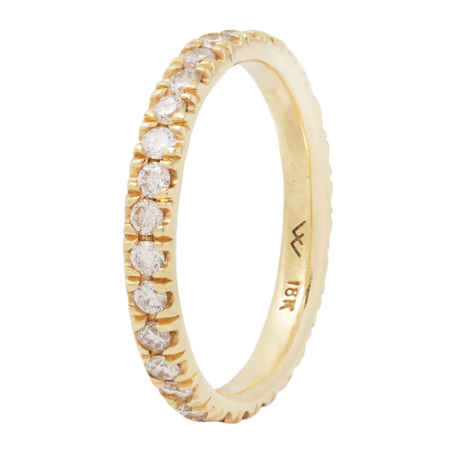 White Diamond Eternity Band