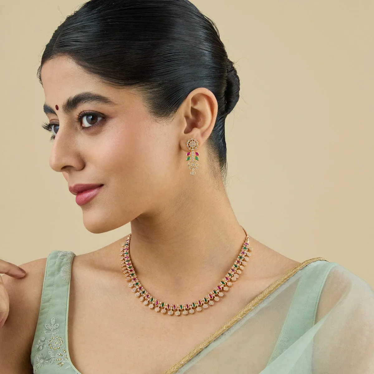 Zircon Necklace 182412